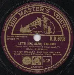 Pochette Let's Sing Again / Crosspatch