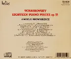 Pochette Eighteen Piano Pieces, op. 72