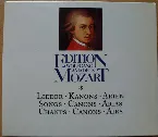 Pochette Edition Wolfgang Amadeus Mozart: Lieder - Kanons - Arien