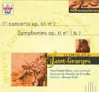 Pochette 11e Concerto, op. VII nº 2 / Symphonies, op. XI nº 1 & 2