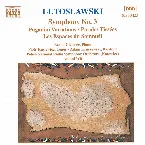 Pochette Symphony no. 3 / Paganini Variations / Paroles Tissées / Les Espaces Du Sommeil