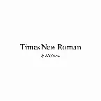 Pochette Times New Roman