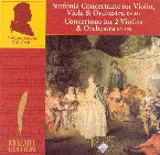 Pochette Sinfonia Concertante for Violin, Viola & Orchestra: KV 364, Concertone for 2 Violins & Orchestra: KV 190