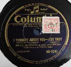 Pochette I Thought About You / Nobody