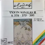 Pochette Violin Sonatas II - K 378 - 379 - 380