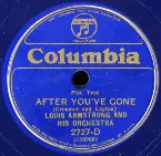 Pochette After You’ve Gone / When You’re Smiling (The Whole World Smiles with You)