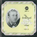 Pochette The Chronological Bing Crosby, Volume 08 1931