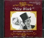 Pochette "Nice Work": Fred Astaire Sings Gershwin