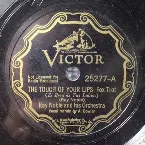 Pochette The Touch of Your Lips / Yours Truly Is Truly Yours