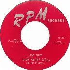 Pochette Too Tired / Don’t Touch Me