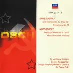 Pochette Shostakovich: Symphony no. 15 / Mussorgsky: Songs and Dances of Death