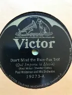Pochette Don't Mind the Rain / Josephine