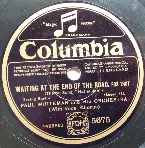 Pochette Waiting at the End of the Road / When You're Counting the Stars Alone