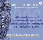 Pochette December Season 2006