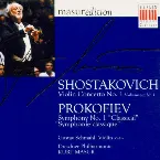 Pochette Shostakovich: Violin Concerto no. 1 / Prokofiev: Symphony no. 1 "Classical"