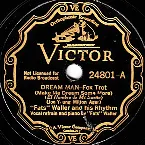 Pochette Dream Man / I'm Growing Fonder of You