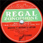 Pochette Answer to Missing in Action