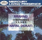 Pochette Brahms Symphonies 1,2,3 & 4