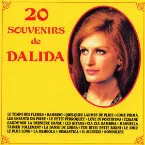 Pochette 20 souvenirs de Dalida
