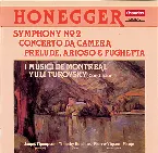 Pochette Symphony no. 2 / Concerto da camera / Prelude, Arioso & Fughetta