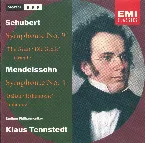 Pochette Schubert: Symphony no. 9 "The Great" / Mendelssohn: Symphony no. 4 "Italian'"