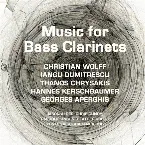 Pochette Music for Bass Clarinets