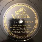 Pochette I Have Eyes / You're a Sweet Little Headache