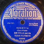 Pochette Rosetta / I'm a Ding Dong Daddy (From Dumas)