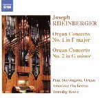 Pochette Organ Concerto no. 1 in F major / Organ Concerto no. 2 in G minor
