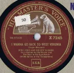 Pochette I Wanna Go Back to West Virginia / Holiday for String