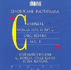 Pochette Complete Works for String Orchestra, Volume 1