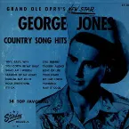 Pochette Grand Ole Opry’s New Star George Jones Country Song Hits