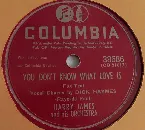 Pochette You Don't Know What Love Is / Make Love to Me