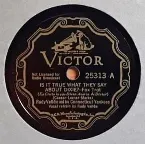 Pochette Is It True What They Say About Dixie? / The Moment I Saw You