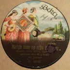 Pochette Meisje kom op myn motorcar / Myn buitenlandsche reis