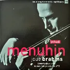 Pochette Yehudi Menuhin joue Brahms