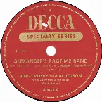Pochette Alexander’s Ragtime Band / The Spaniard That Blighted My Life