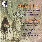 Pochette Manuel de Falla: Master Peter's Puppet Show / Psyché / Concerto for Harpsichord / Julián Orbón: Himnus ad galli cantum / Tres cantigas del rey
