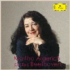 Pochette Martha Argerich plays Beethoven