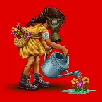 Pochette Keep Planting Flowers