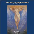 Pochette Piano Music by Anatoly Alexandrov