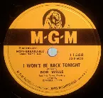 Pochette I Won't Be Back Tonight / B. Bowman Hop