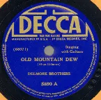 Pochette Old Mountain Dew / In the Blue Hills of Virginia