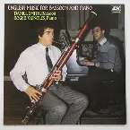 Pochette English Music for Bassoon and Piano