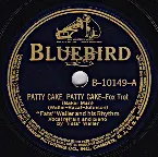 Pochette Patty Cake, Patty Cake (Baker Man) / Armful O' Sweetness