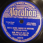 Pochette Back Home Again in Indiana / Swing Blues No. 2