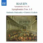 Pochette Symphonies, Volume 29: Symphonies Nos. 1-5