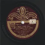 Pochette I Can't Give You Anything but Love / Sentimental Blues