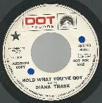 Pochette Hold What You’ve Got