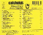 Pochette Flûtes Guitares et chants d'Argentine